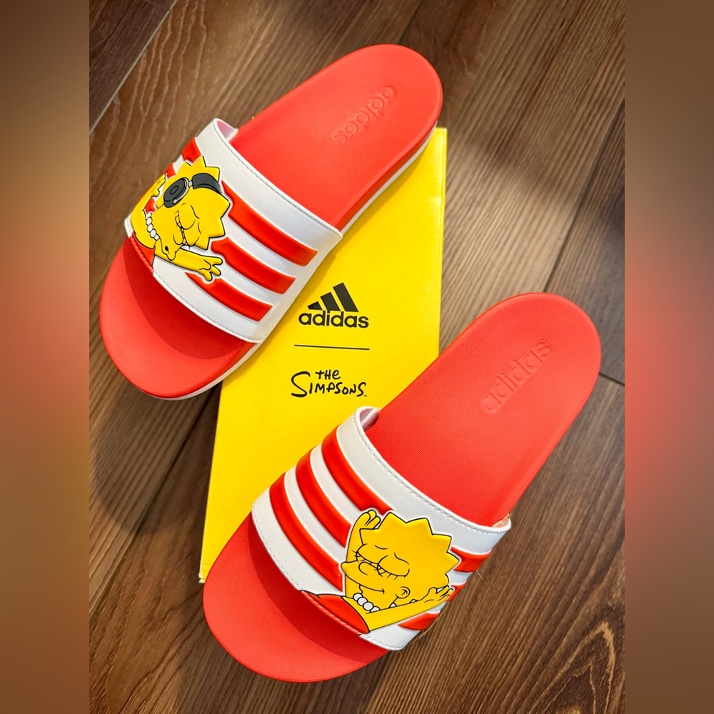 Adidas x Simpsons slides